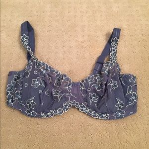 Prima Donna periwinkle lace bra